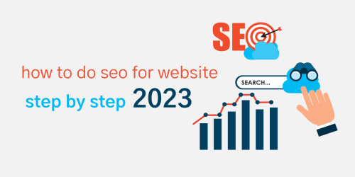 how to do seo for website guide step by step in 2023