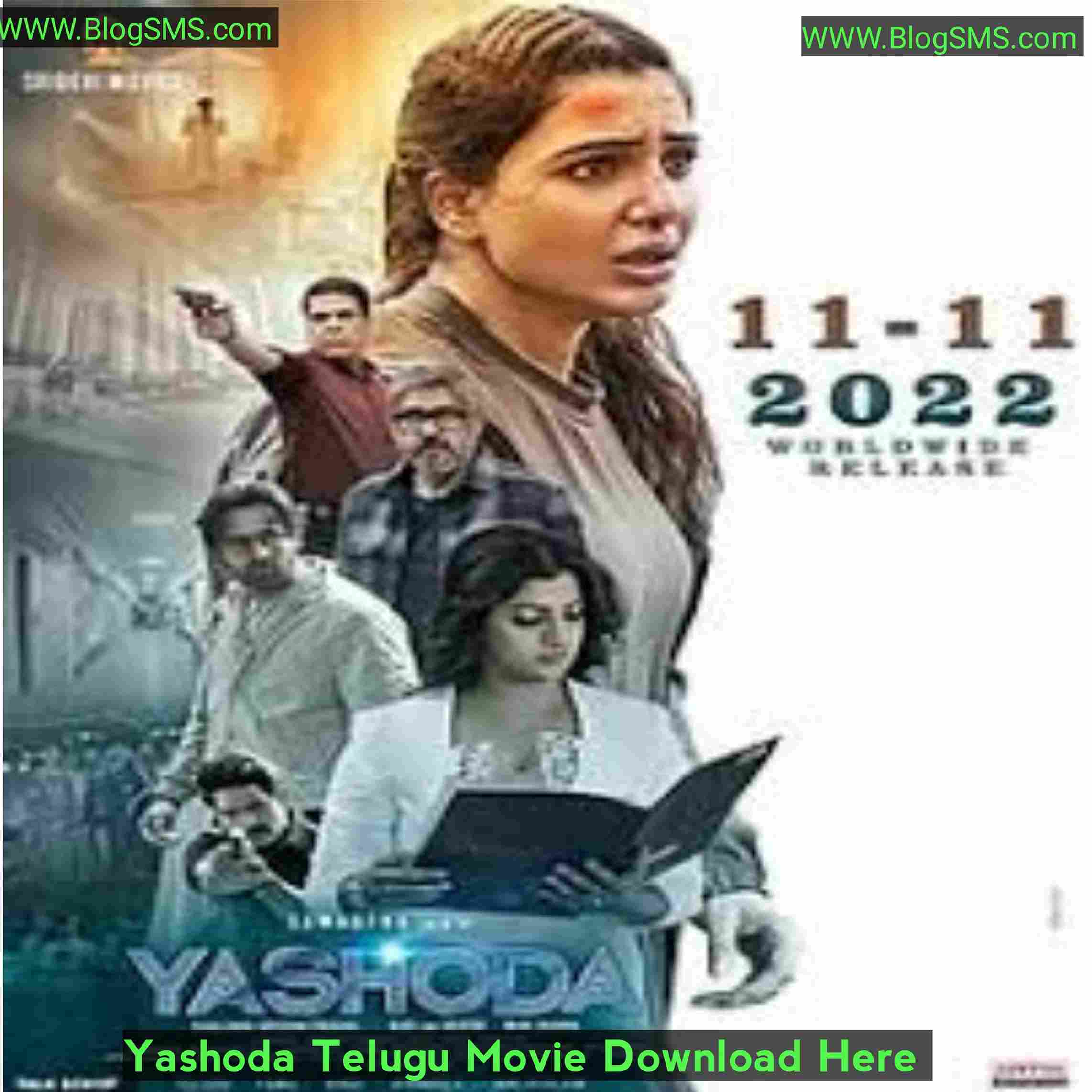 Yashoda Movie Download Hindi Free HD [480p,720p,1080p]